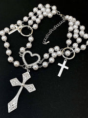 cutiekill-goth-angel-pearl-necklace-set-ah0420