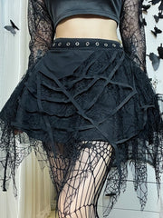 cutiekill-goth-punk-spider-web-tassels-skirt-ah0080