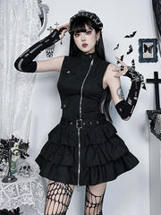 cutiekill-goth-punk-zipper-dress-ah0815