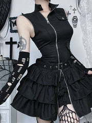 cutiekill-goth-punk-zipper-dress-ah0815