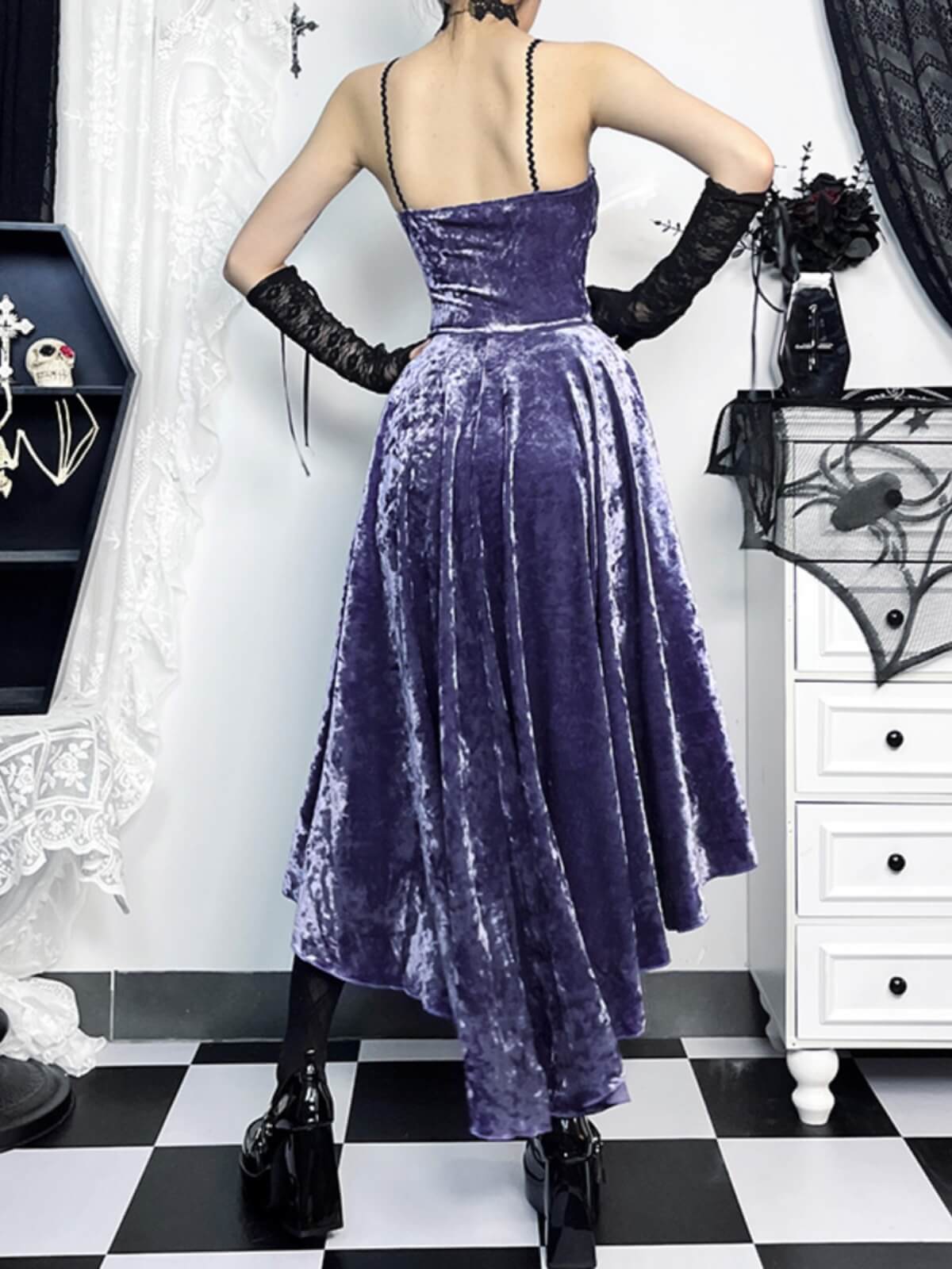 cutiekill-goth-purple-trailing-dress-ah0542