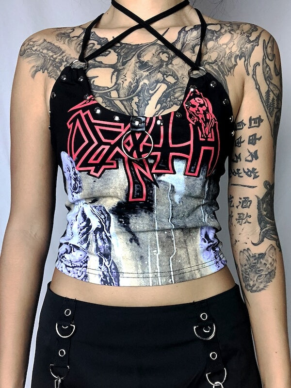 cutiekill-goth-rivet-halter-cami-top-ah0367