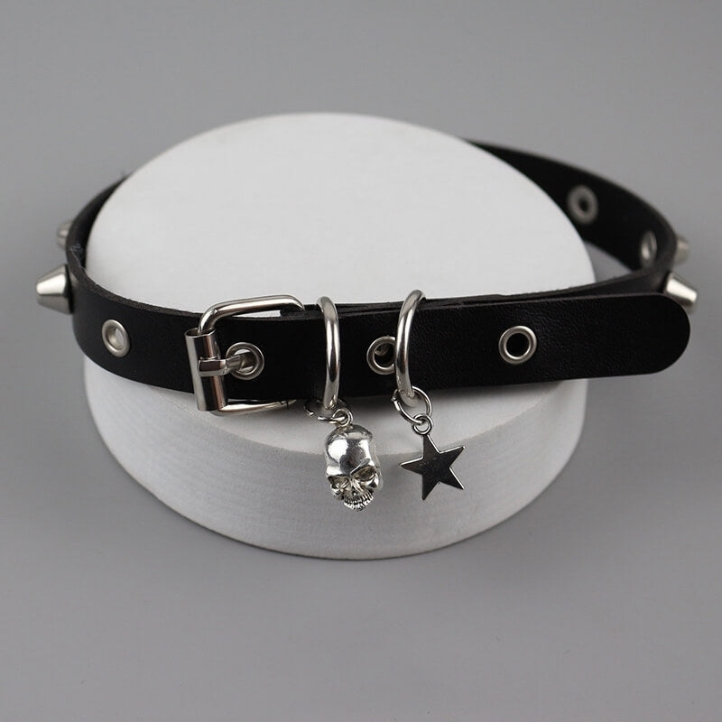 cutiekill-goth-skull-choker-ah0554