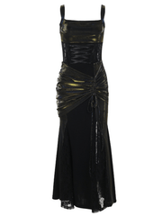 cutiekill-gothic-aesthetic-lace-up-fishtail-dress-ah0858