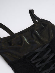 cutiekill-gothic-aesthetic-lace-up-fishtail-dress-ah0858