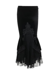 cutiekill-gothic-beauty-fishtail-skirt-ah0587