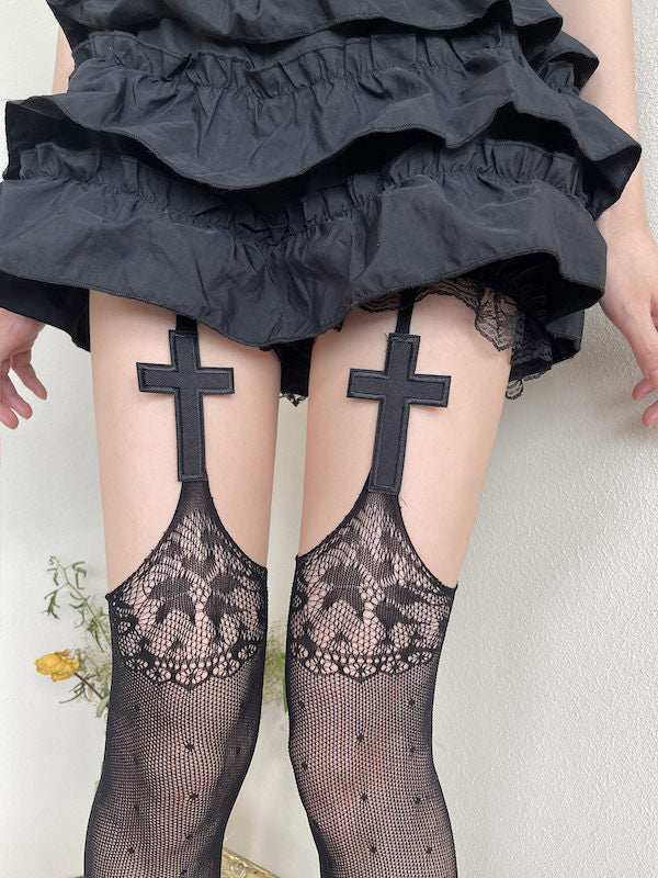 cutiekill-gothic-cross-mesh-suspender-stockings-c0533