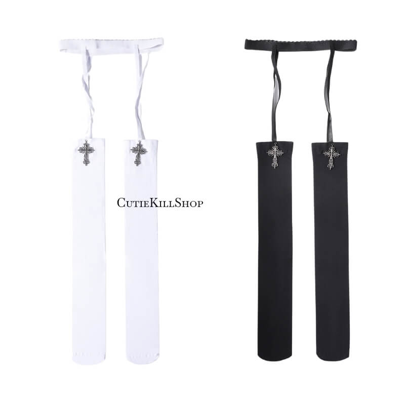 cutiekill-gothic-cross-pendent-garter-tights-c0492