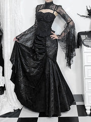 cutiekill-gothic-elegance-fishtail-skirt-ah0648
