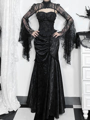 cutiekill-gothic-elegance-fishtail-skirt-ah0648