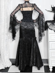 cutiekill-gothic-elegance-fishtail-skirt-ah0648