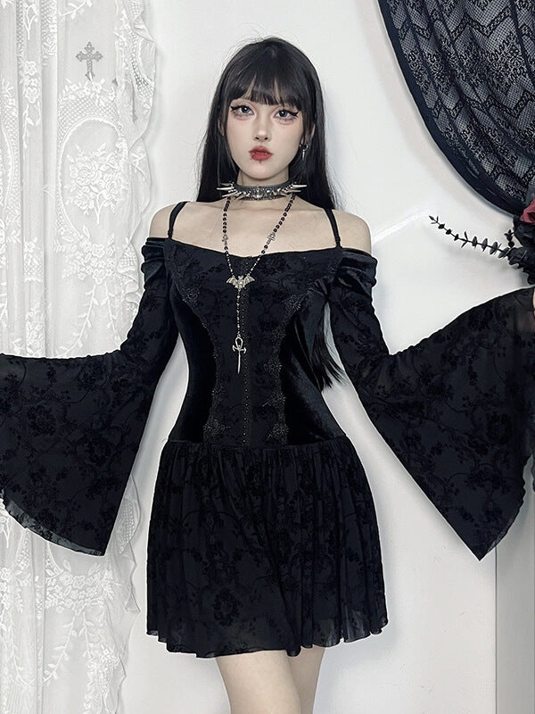 cutiekill-gothic-elegance-off-shoulder-dress-ah0822