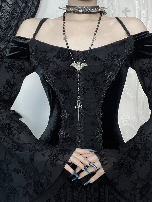 cutiekill-gothic-elegance-off-shoulder-dress-ah0822