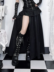 cutiekill-gothic-high-slit-alternative-skirt-ah0898