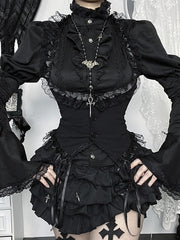 cutiekill-gothic-lolita-flare-sleeve-blouse-layered-with-lace-trim-corset-vest-ah0901-ah0902