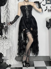 cutiekill-gothic-lolita-floral-mesh-tube-dress-ah0830