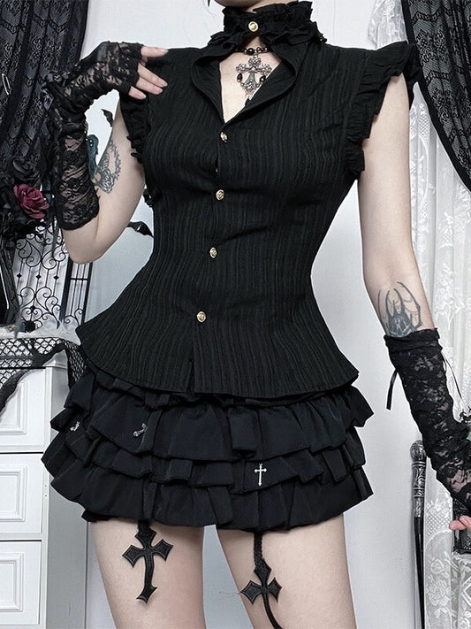 cutiekill-gothic-open-collar-ruffled-blouse-ah0872