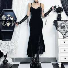 cutiekill-gothic-ruffle-slit-dress-ah0544