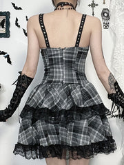cutiekill-gothic-subculture-grey-plaid-punk-dress-ah0837