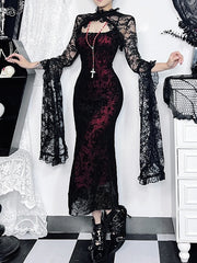 cutiekill-gothic-vintage-fishtail-cami-dress-ah0627