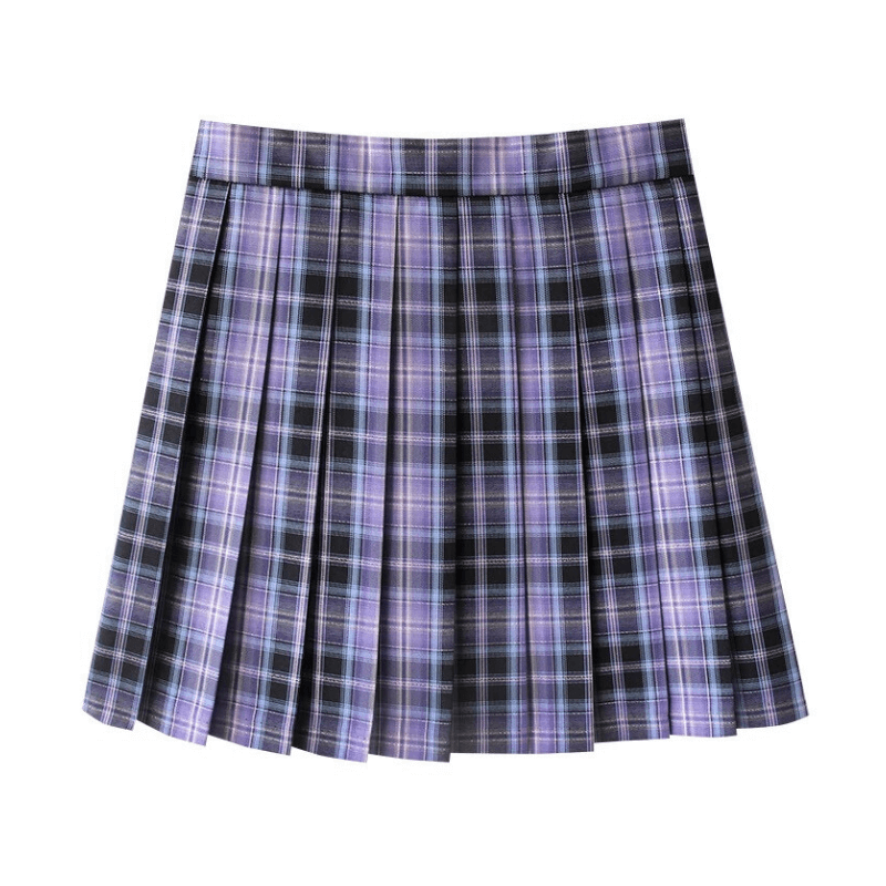 cutiekill-grape-purple-jk-vintage-plaid-uniform-skirt-c0018315