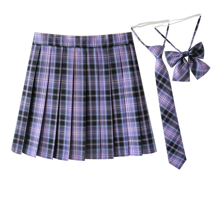 cutiekill-grape-purple-jk-vintage-plaid-uniform-skirt-c0018315
