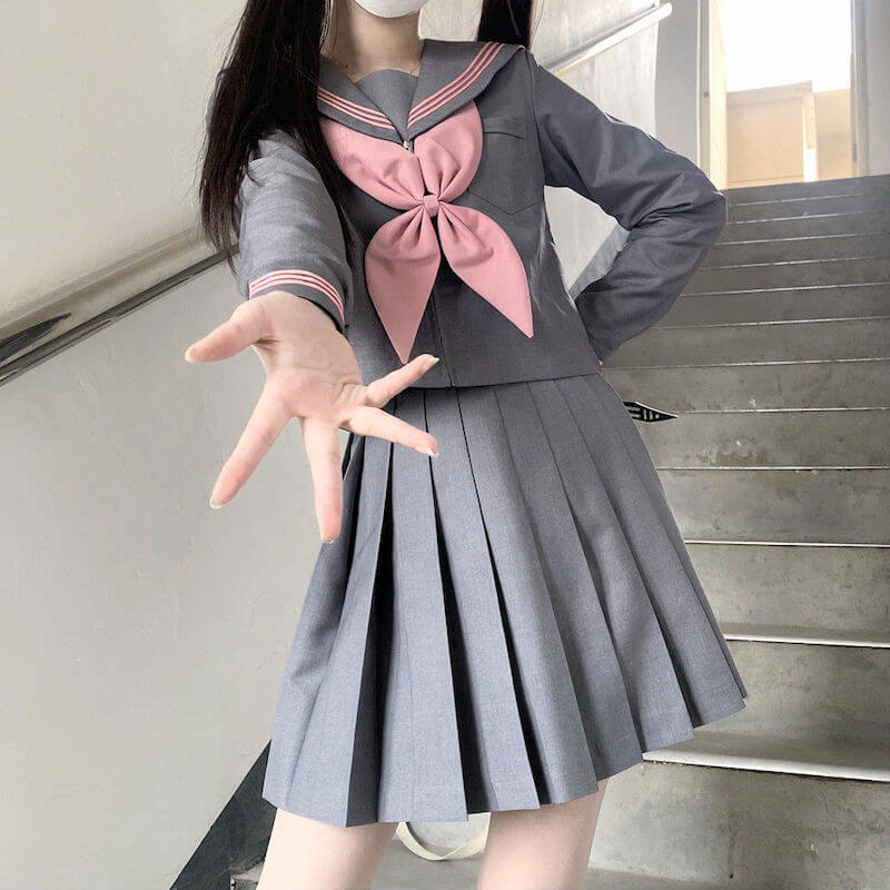 cutiekill-grey-pink-jk-sailor-girl-school-uniform-set-jk0009