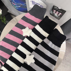 cutiekill-grey-pink-y2k-leg-warmer-c0183