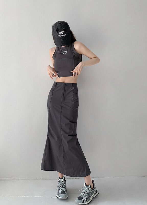 cutiekill-grunge-slit-fishtail-skirt-om0250