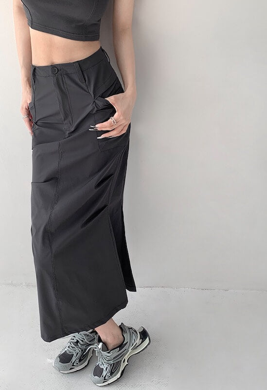 cutiekill-grunge-slit-fishtail-skirt-om0250