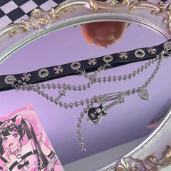 cutiekill-guitar-chains-punk-choker-ah0552