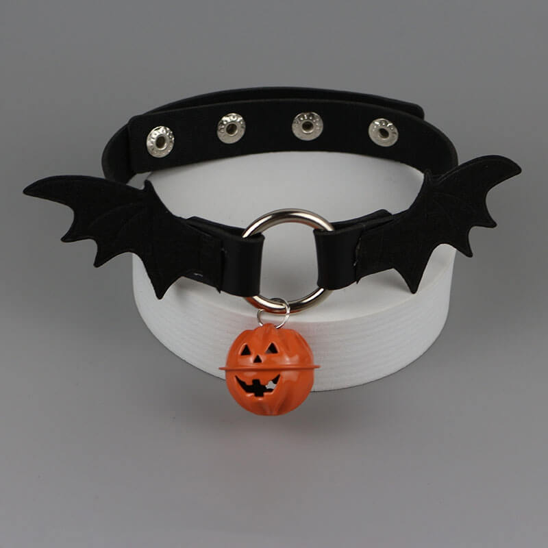 cutiekill-halloween-pumpkin-bell-evil-choker-ah0677