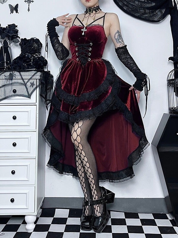 cutiekill-halter-gothic-layered-dress-ah0444