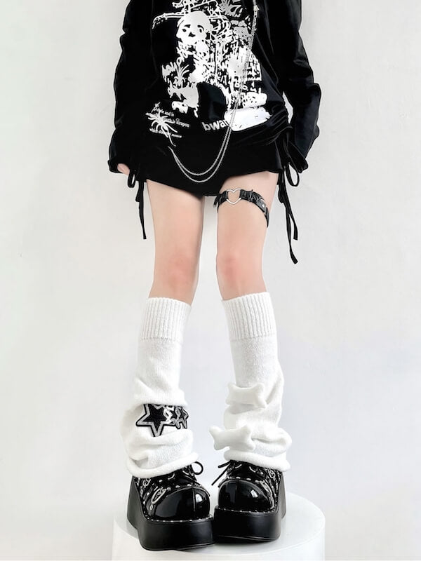 cutiekill-harajuku-bones-stars-leg-warmers