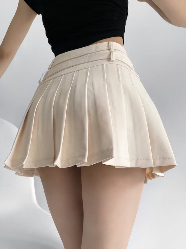 cutiekill-heart-belts-academia-skirt-om0214