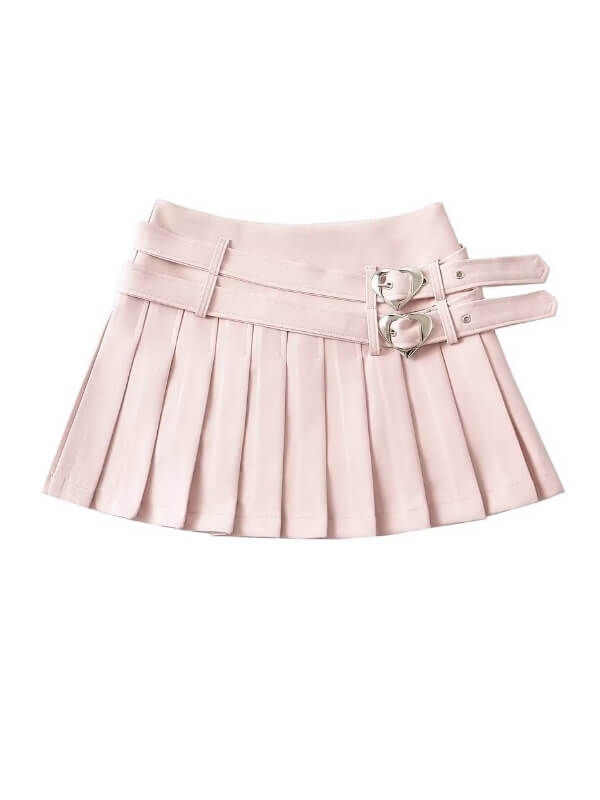 cutiekill-heart-belts-academia-skirt-om0214