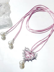 Heart thorn necklace