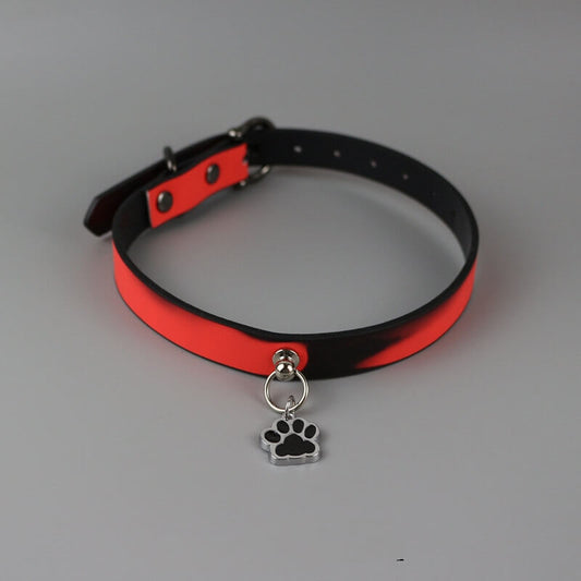 Heat Reactive Kitty Paw Choker