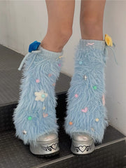 cutiekill-holiday-star-furry-leg-warmers-c0373