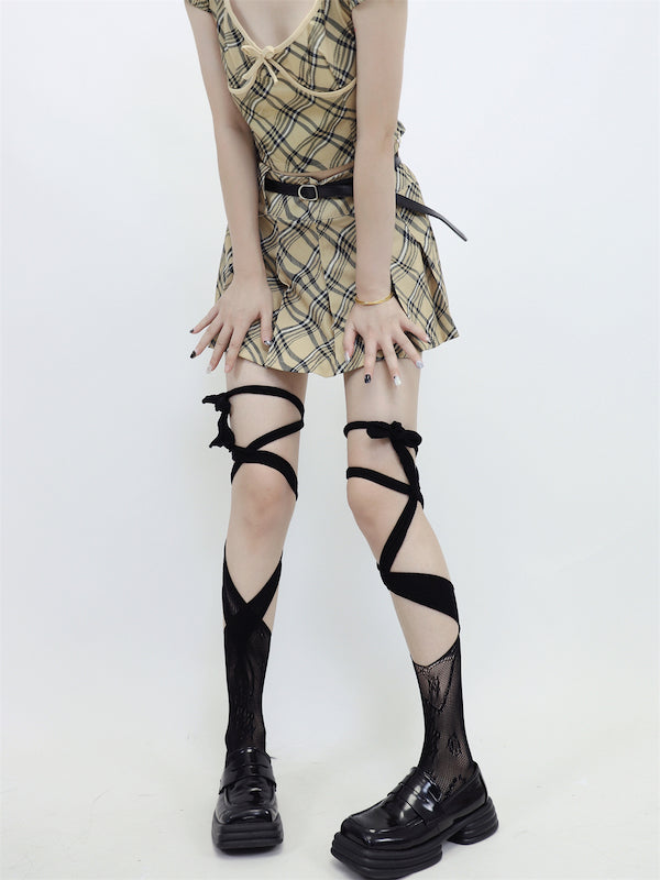 cutiekill-irregular-lace-punk-ribbon-stockings-c0077