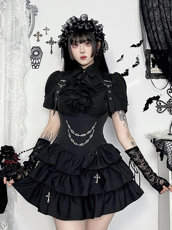 cutiekill-jirai-ke-gothic-ruffled-suspender-dress-ah0839