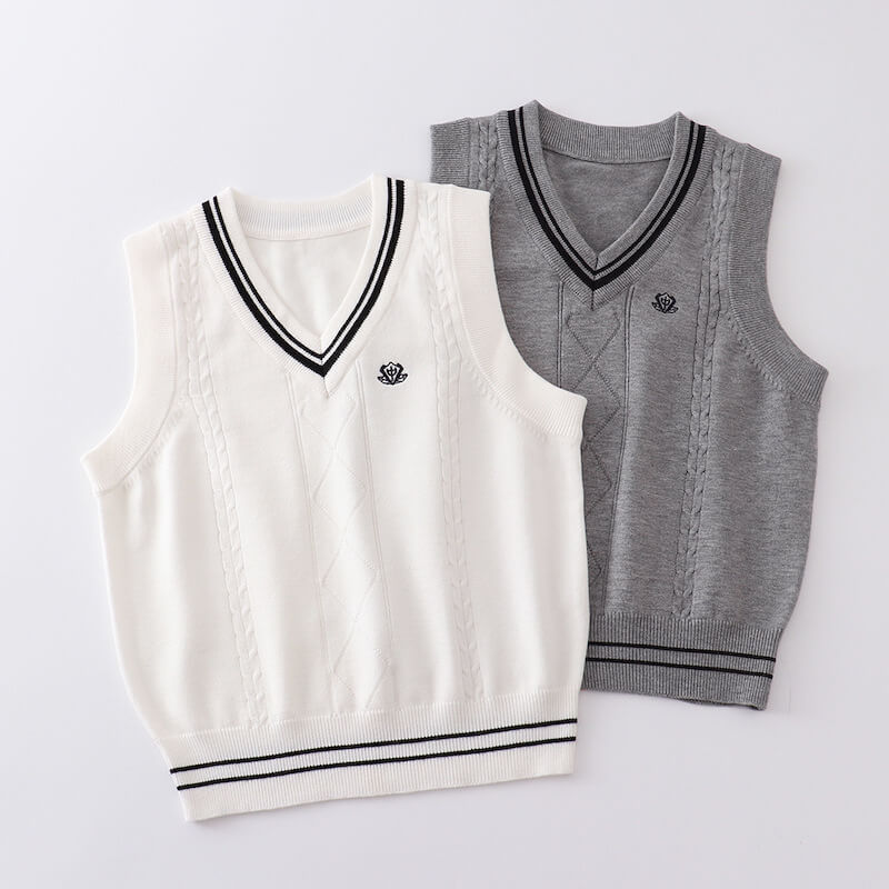 cutiekill-jk-classic-embroidery-sweater-vest-jk0077