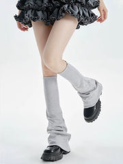 cutiekill-jk-girl-ribbed-flared-leg-warmers-c0308