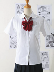cutiekill-jk-girl-short-sleeve-doll-collar-uniform-blouse-c01414