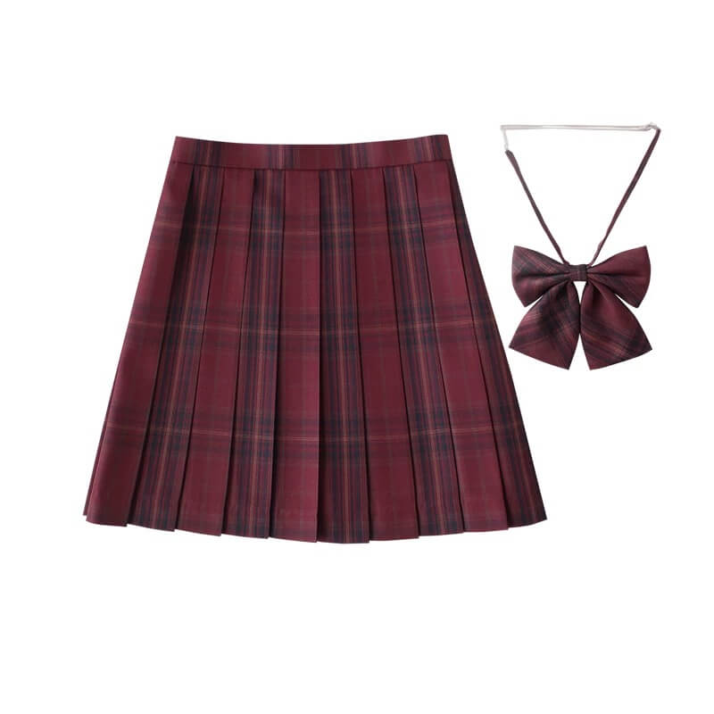 cutiekill-jujube-flower-red-jk-vintage-plaid-uniform-skirt-c0018304-1