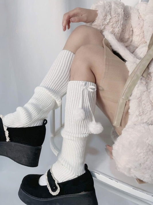 cutiekill-kawaii-pompon-fur-balls-leg-warmers-c0056