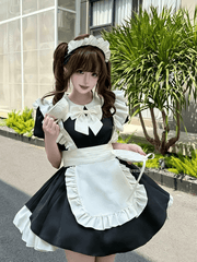 cutiekill-kawaii-vintage-ruffles-maid-dress-ah0905