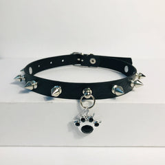cutiekill-kitty-claw-puppy-paw-studded-choker-ah0802-8