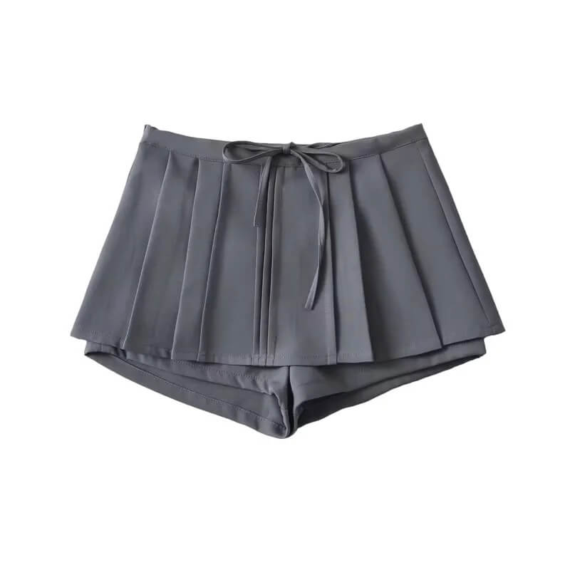 cutiekill-knotbow-pleated-mini-skirt-om0248