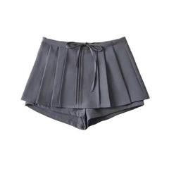 cutiekill-knotbow-pleated-mini-skirt-om0248